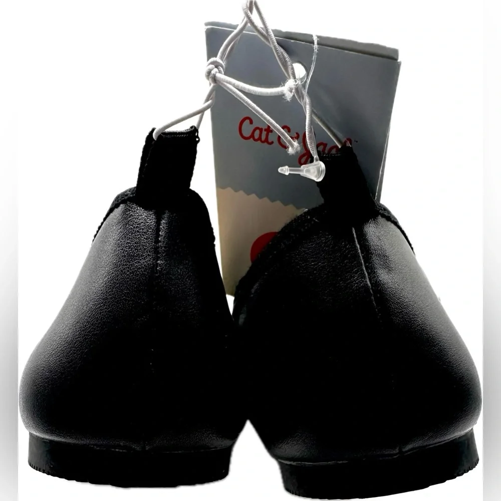 Cat & Jack black slippers (girls) Size 3 NWT
